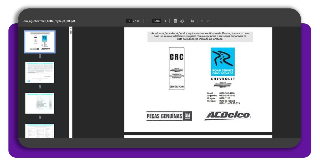 Manual de carros antigos