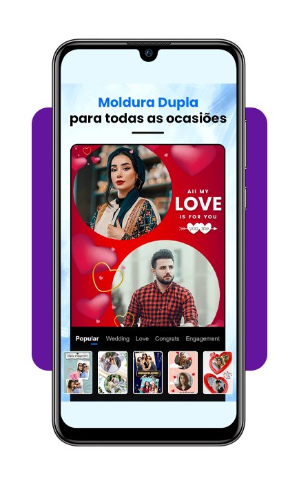 Molduras legais para fotos do celular