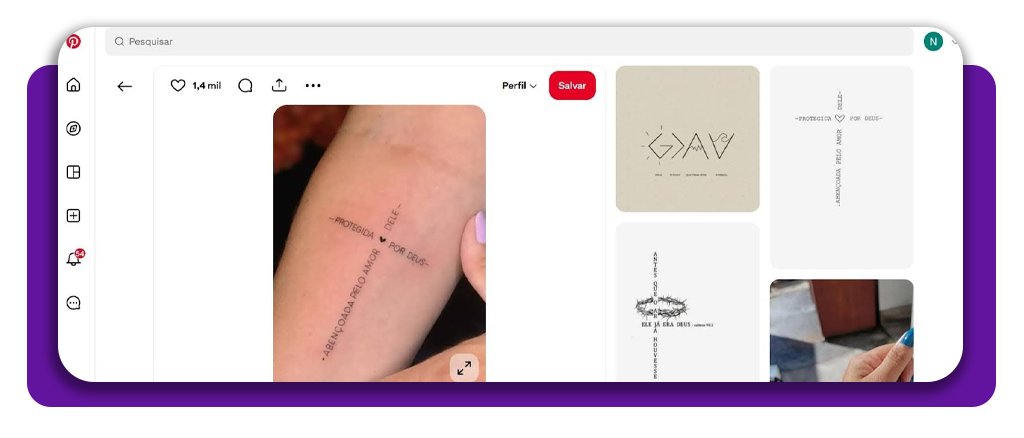 Aplicativo com mais de 500 inspirações de tatuagens cristãs 5 Tatuagens cristãs