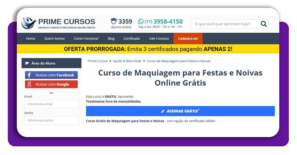Curso de maquiagem para noivas