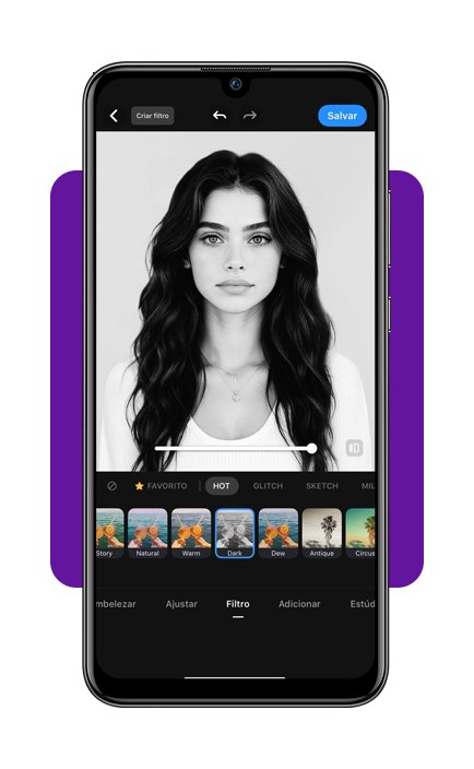 Filtros para usar em selfies