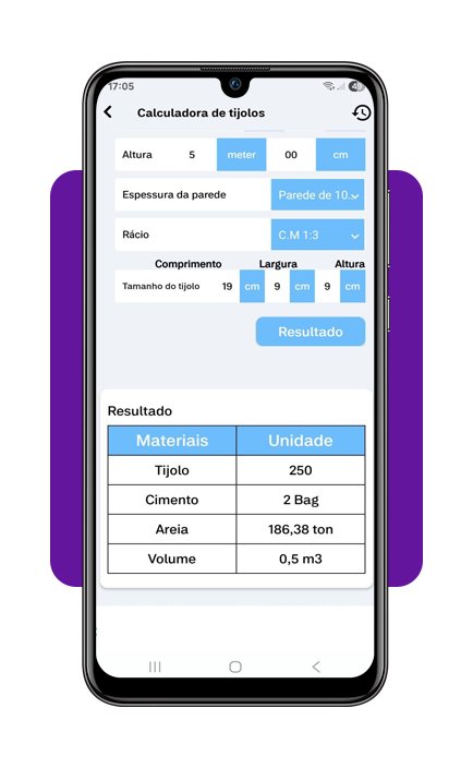 Calculadora de construção
