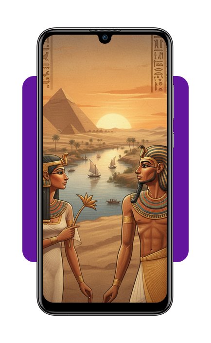 Simule sua foto de faraó ou rainha do Egito no estilo egípcio antigo 7 Estilo egípcio antigo