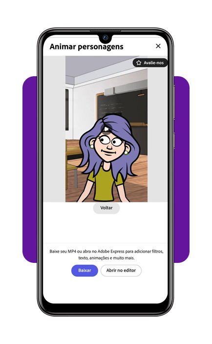 Melhor app para animar personagem com sua voz (teste grátis) 8 Animar personagem com sua voz