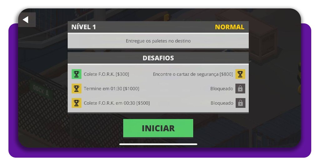 Simulador realista de empilhadeira em armazém e estoque 8 Empilhadeira em armazém