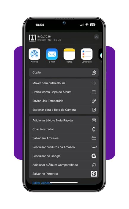 Salvar fotos privadas