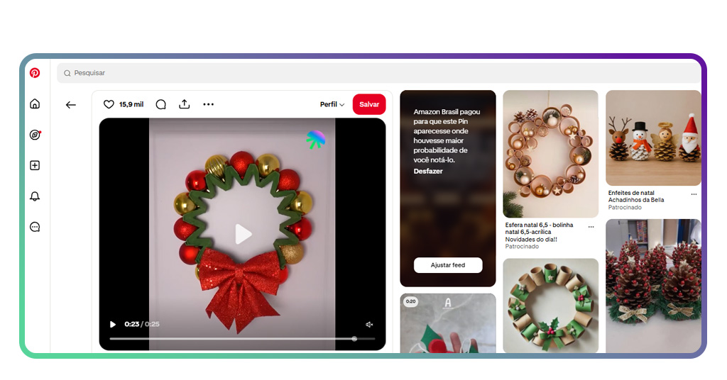 Como fazer guirlandas e enfeites natalinos com materiais recicláveis 4 Guirlandas e enfeites natalinos