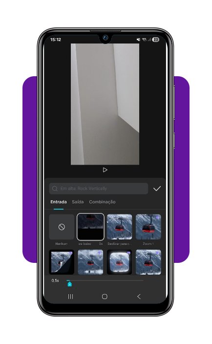 Animações gratuitas no CapCut