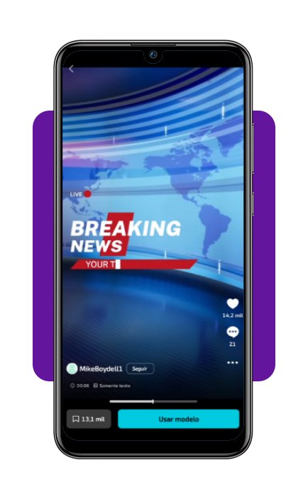 Criador de vídeos de notícias de última hora