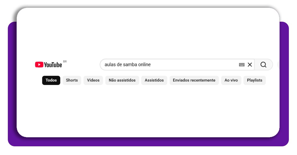 Aulas de samba online