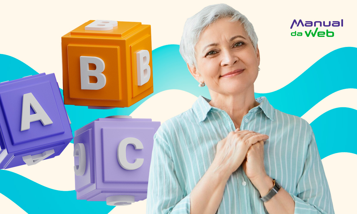 Alfabetização offline para idosos