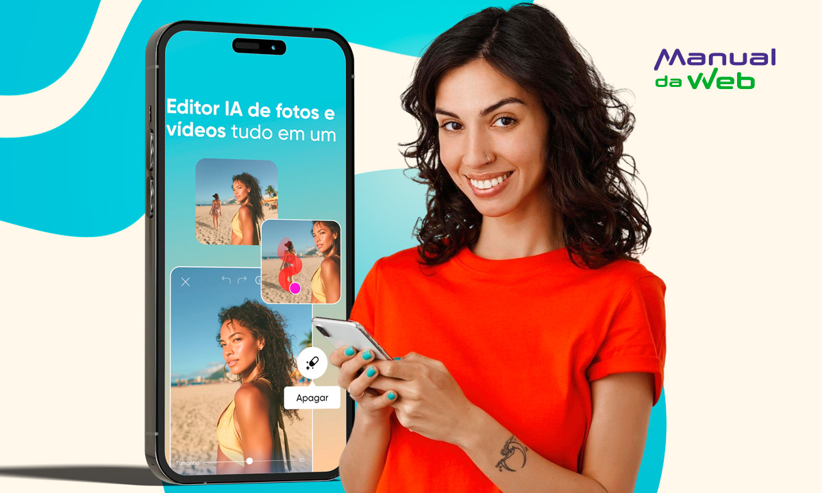 Baixe o app para experimentar fantasias icônicas nas suas fotos