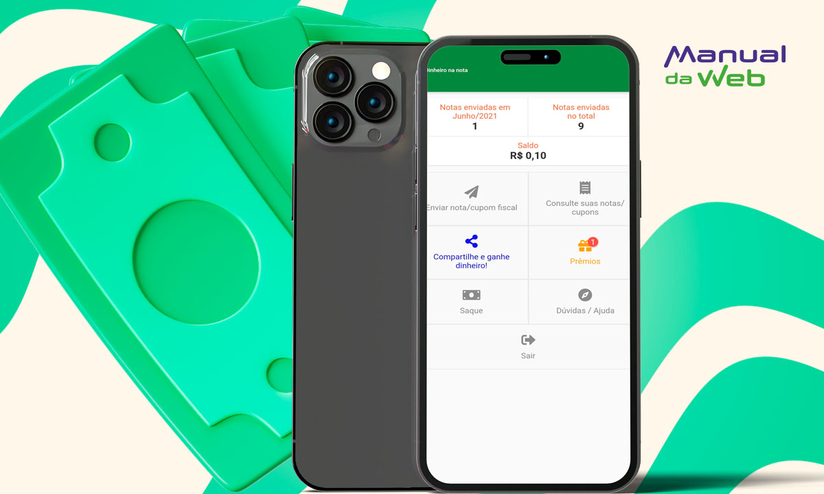 Cashback em compras de mercado: ganhe R$ 0,10 por cada nota