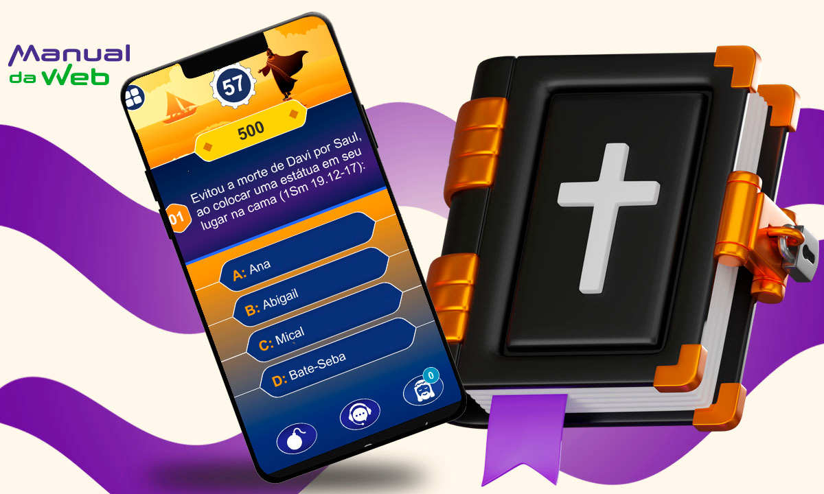 Quiz bíblico online: mostre ao mundo como você é bom de Bíblia