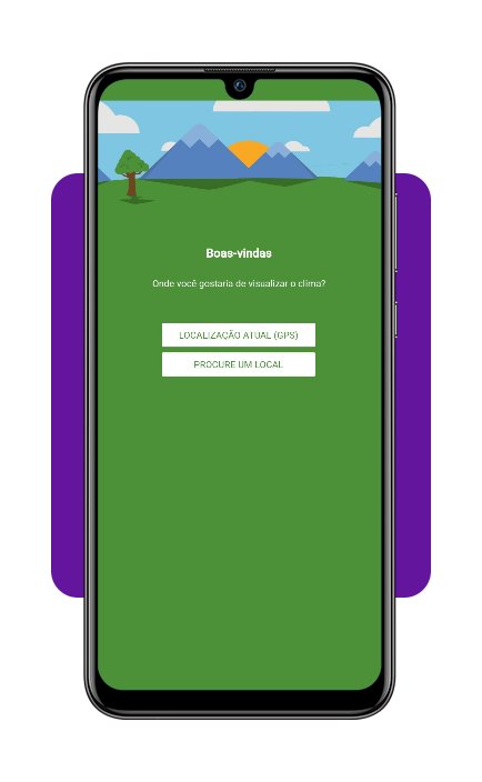 Alertas do clima no celular