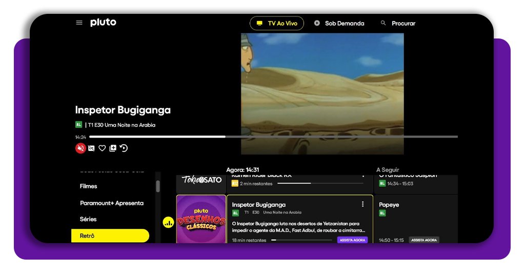 Canais de desenhos ao vivo grátis