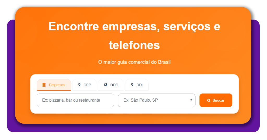 Lista telefônica digital