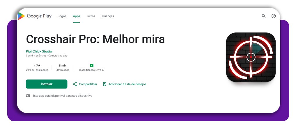 Melhorar a mira no jogo