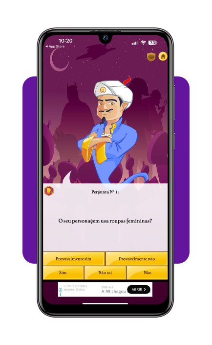 Akinator sabe quem eu sou