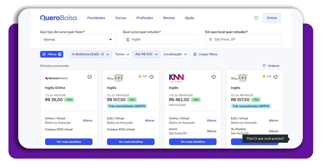 Bolsas de estudo para curso de inglês: cadastre-se hoje mesmo 4 Bolsas de estudo para curso de inglês