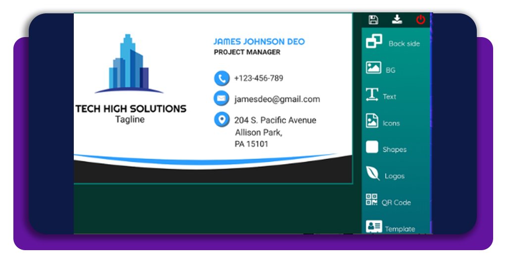 Cartão de visita digital