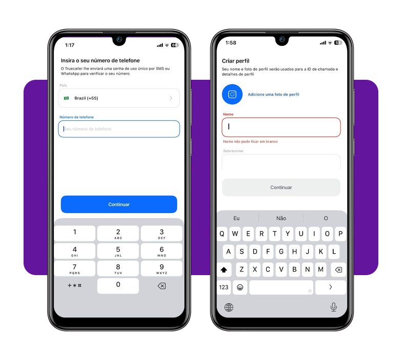 Procurar números de telefone