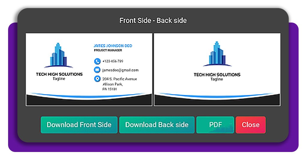 Cartão de visita digital
