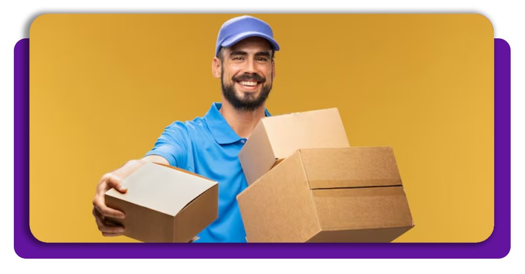 Entregador do Mercado Livre