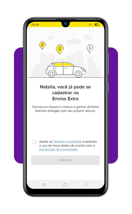 Entregador do Mercado Livre