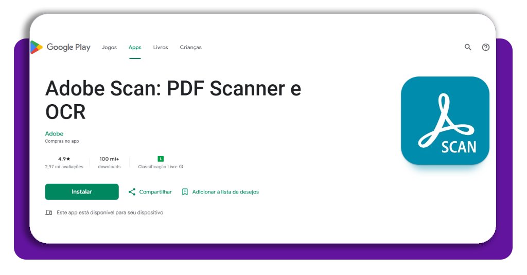 Escanear livros pelo celular