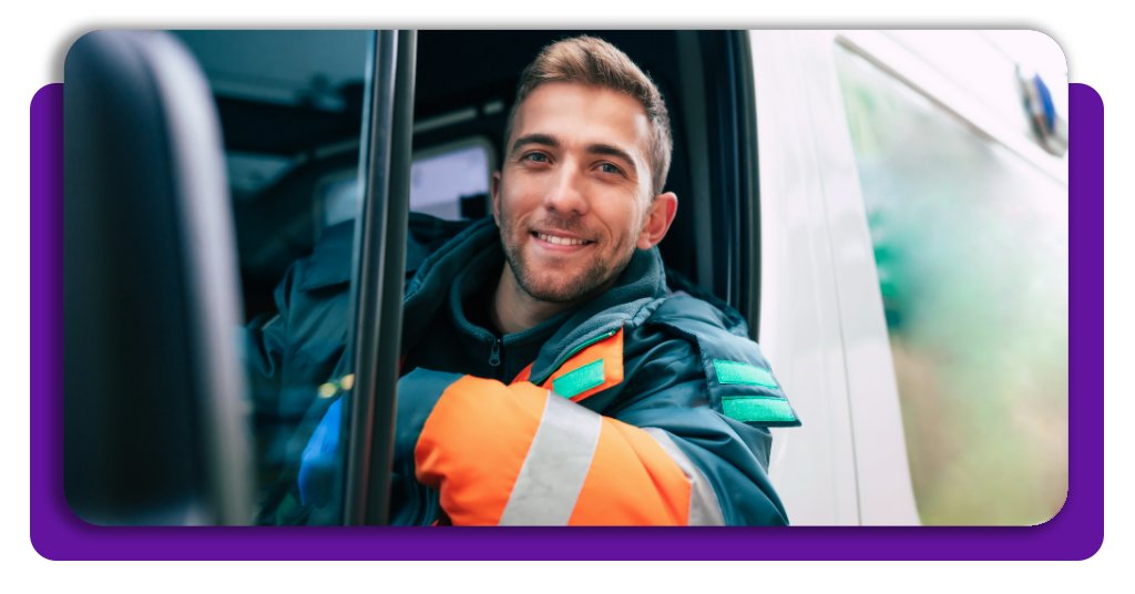 Motorista de veículos de emergência