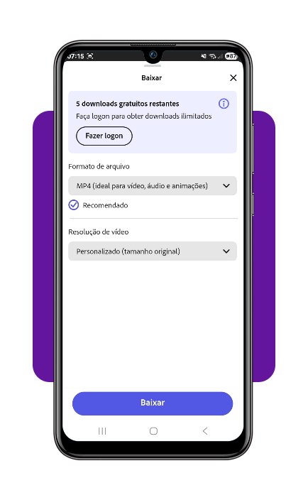 Criar vídeos para as redes sociais
