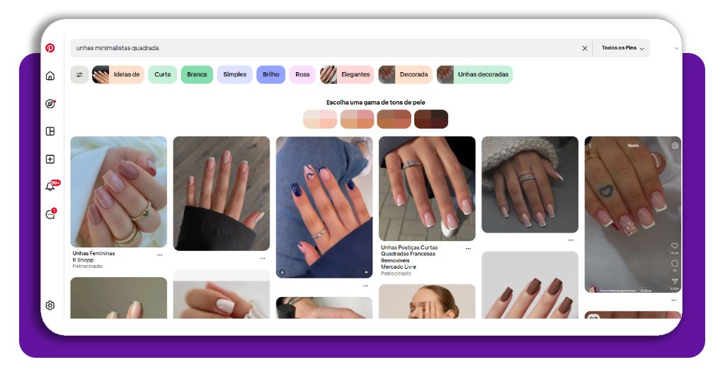 Design de unha minimalista