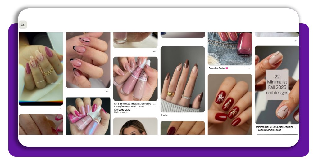 Design de unha minimalista