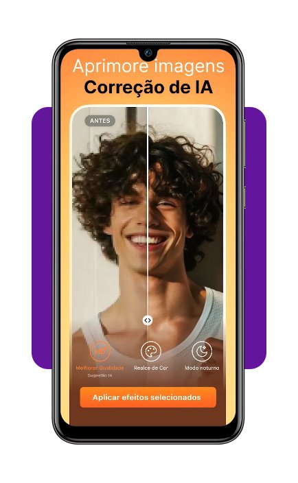 Aplicativo para iluminar fotos escuras