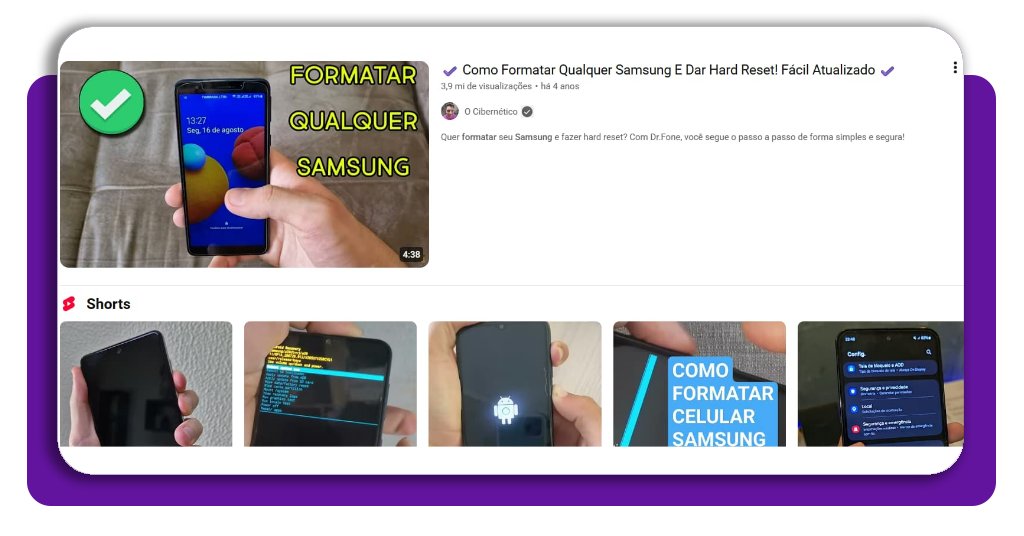 Como formatar um celular