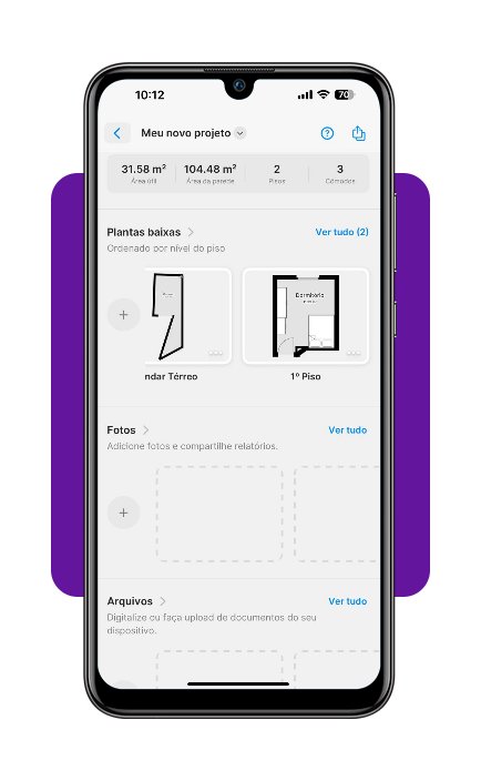 Medir o tamanho de uma casa