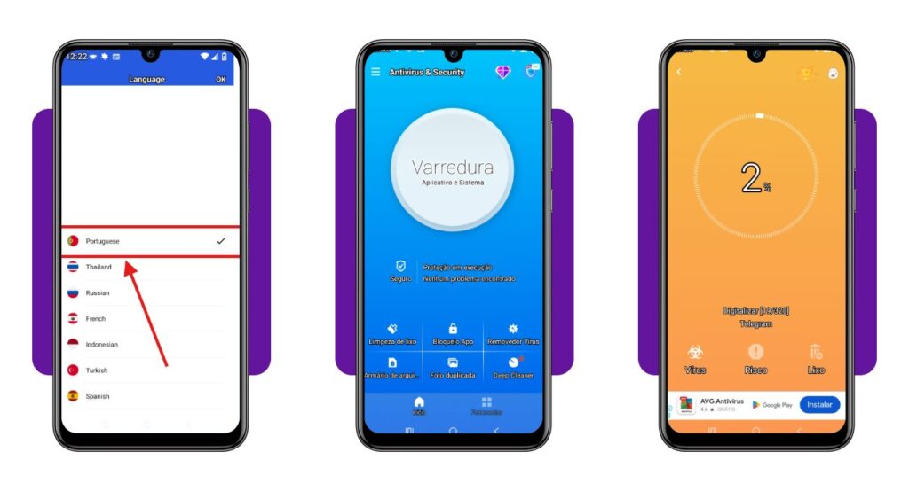 Android está com vírus