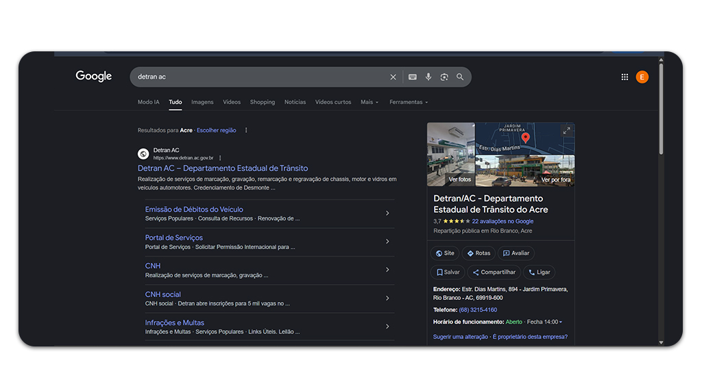 CNH grátis para van