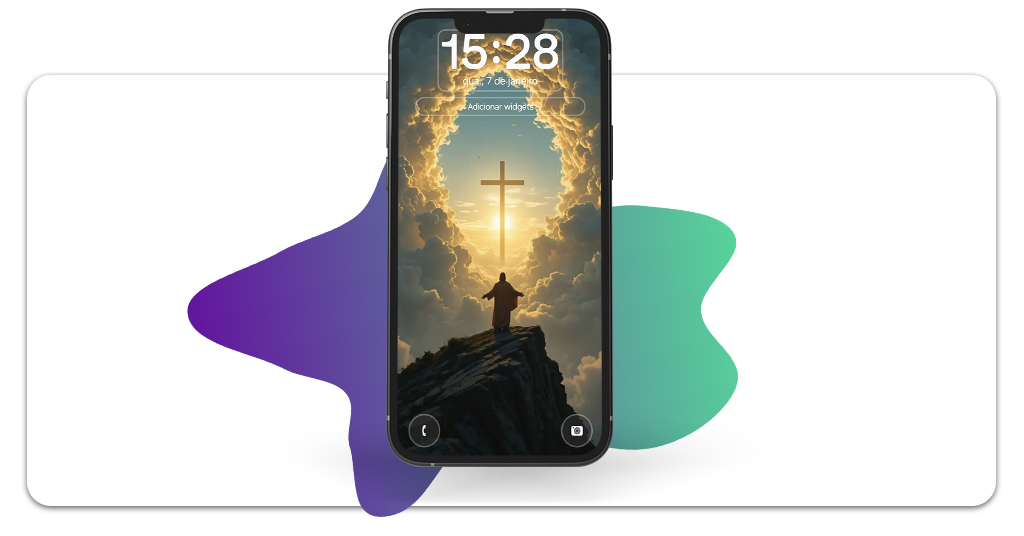Baixe +100 fundos de tela grátis no celular com imagens de Jesus 2 Fundos de tela grátis
