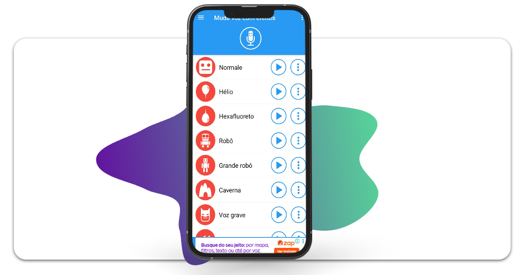 App gratuito para mudar a voz