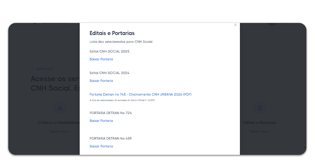 CNH grátis para van