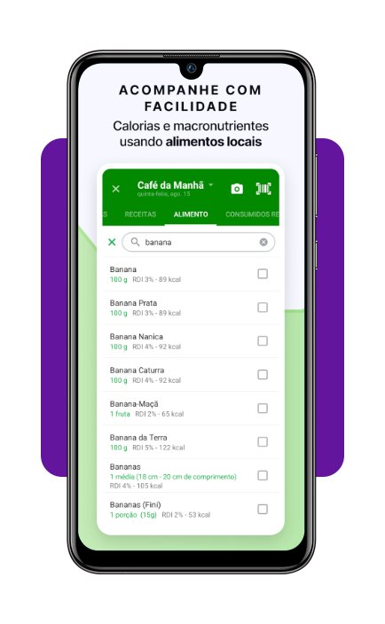 Aplicativo que conta calorias