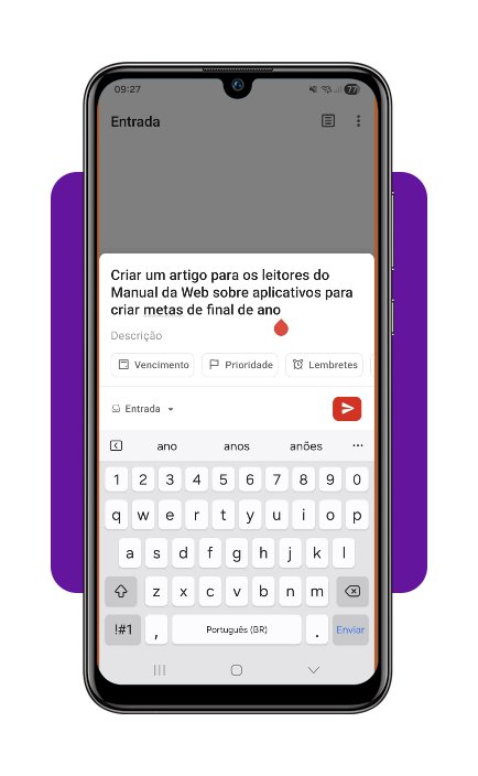Aplicativos para organizar as metas do ano
