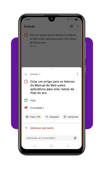 Aplicativos para organizar as metas do ano