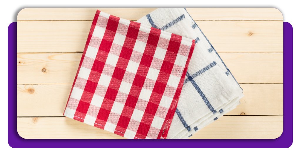 Decorar panos de pratos