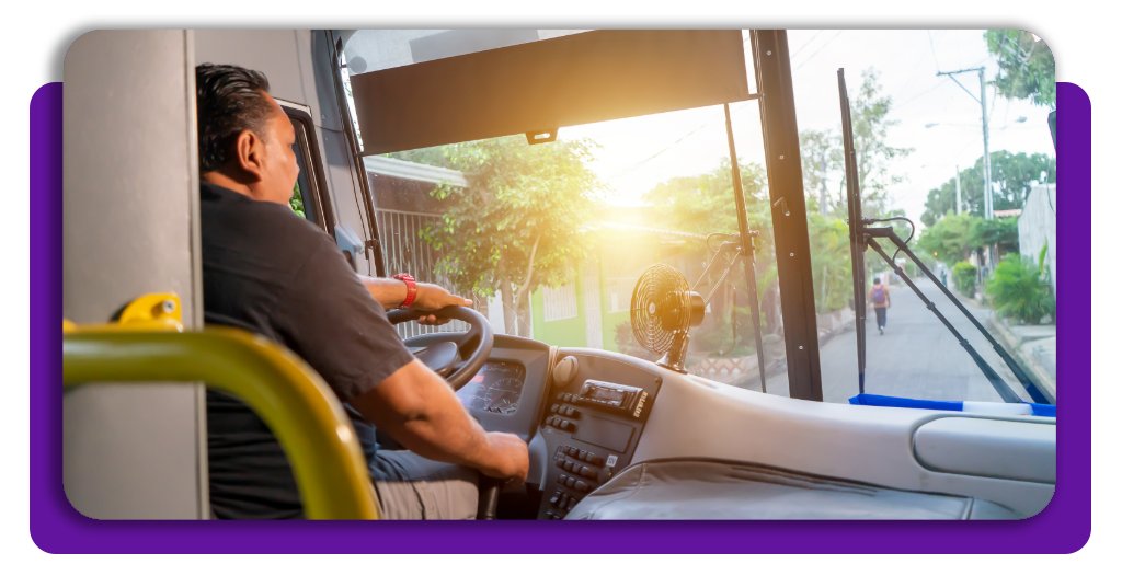 CNH de ônibus escolar