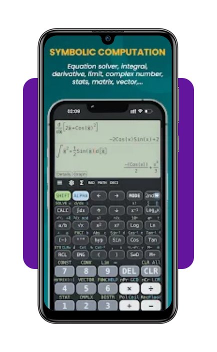 Aplicativo de calculadora científica gratuita para estudantes 2 Calculadora científica