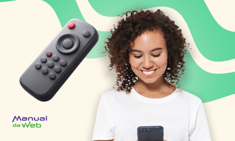 Celular em controle remoto