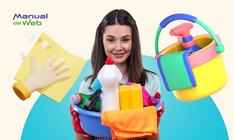 Organizar a limpeza da casa